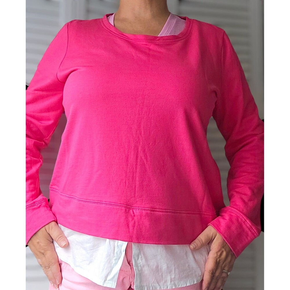 Liz Claiborne Pink Long Sleeve Top Women’s Size L
